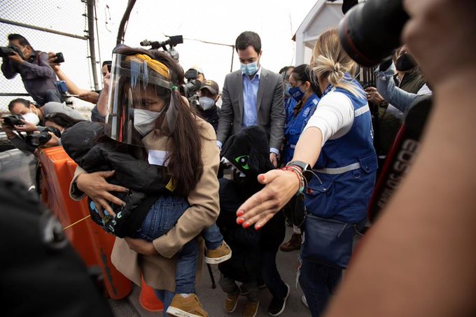 EEUU retorna a México 149 migrantes inmigrantes