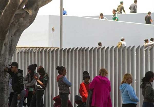 Familias separadas en la frontera Inmigrantes