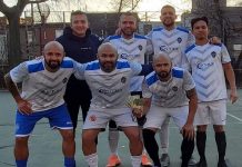 Integrantes del sexteto La Kueva F.C.