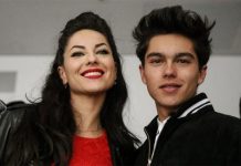 Barbara Mori y su hijo