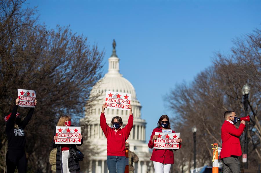 Washington DC intensifica su lucha histórica