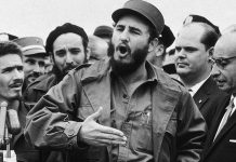 Fidel Castro en 1961.