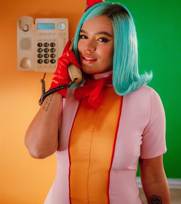 la cantante colombiana Karol G Karol G