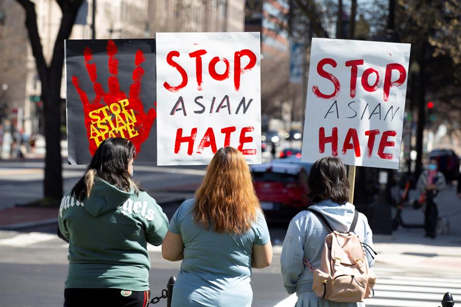 marchas en solidaridad con asiáticos-americanos