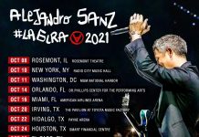Alejandro Sanz anuncia fechas en Estados Unidos de #LAGIRA 2021 Alejandro Sanz