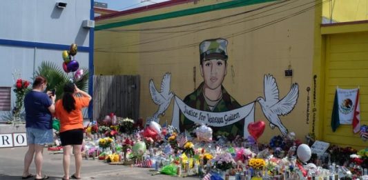 Mural en memoria de Vanessa Guillén