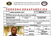 Identifican al turista estadounidense desparecido en Puerto Rico Tariq Quadir.