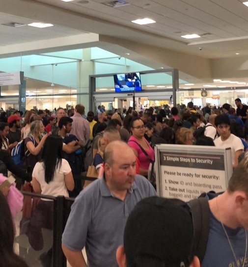 aeropuerto en Puerto Rico. aeropuerto