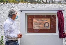 placa del pensador Karl Marx