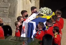 Comienza el funeral por el duque de Edimburgo en la capilla de San Jorge Funeral por el duque de Edimburgo.