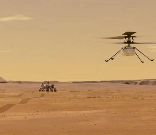 NASA intentará el lunes el primer vuelo en Marte del helicóptero Ingenuity helicóptero Ingenuity