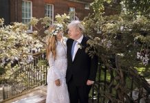 Boris Johnson y su novia Carrie Symonds se casaron "en secreto" Boris Johnson y su novia Carrie Symonds