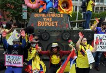 protestas en Colombia
