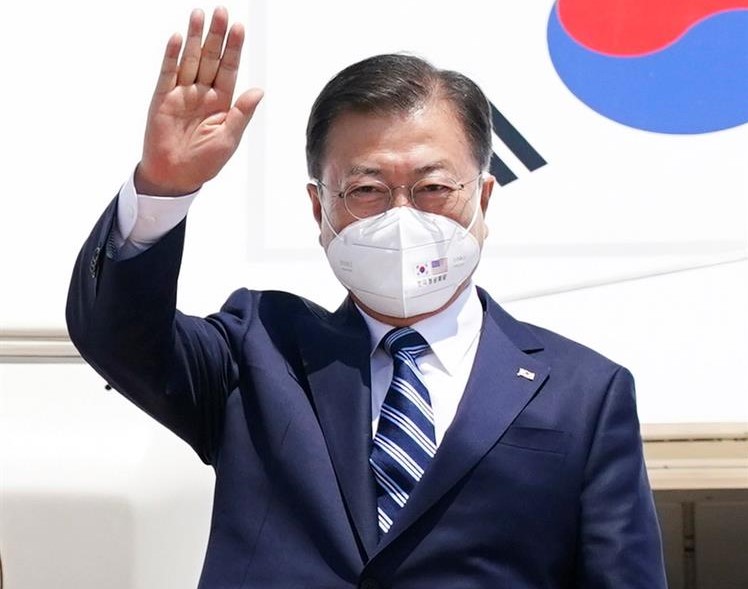 Moon Jae-in. Moon Jae-in.