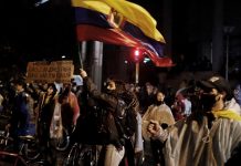 Protestas en Colombia