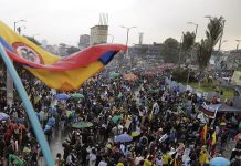 protestas en Colombia