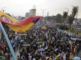 protestas en Colombia