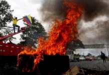protestas en Colombia