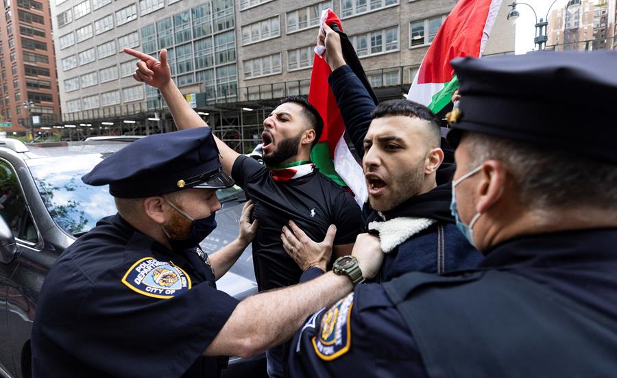 protestas en apoyo al pueblo palestino (4)