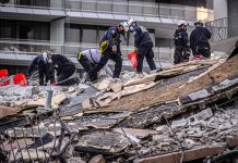 La esperanza de hallar personas con vida flaquea 6 días después del derrumbe