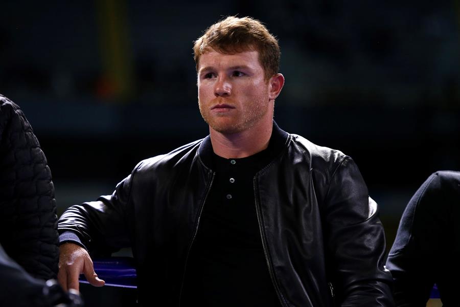 El boxeador mexicano Saúl Canelo Álvarez Saúl Canelo Álvarez
