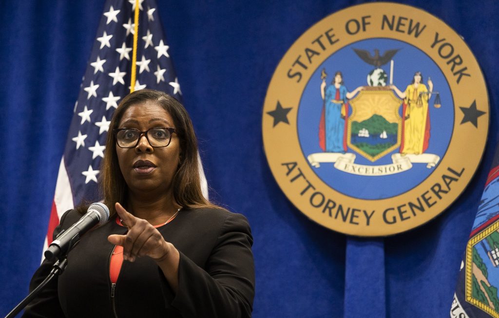 Fiscalía de Nueva York victoria en demanda por derecho al voto Letitia James