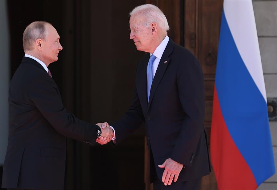 Joe Biden y Vladimir Putin Joe Biden y Vladimir Putin