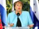 Bachelet viajará a México tras sondeo de candidatos a la ONU para acudir a evento de Cepal Michelle Bachelet