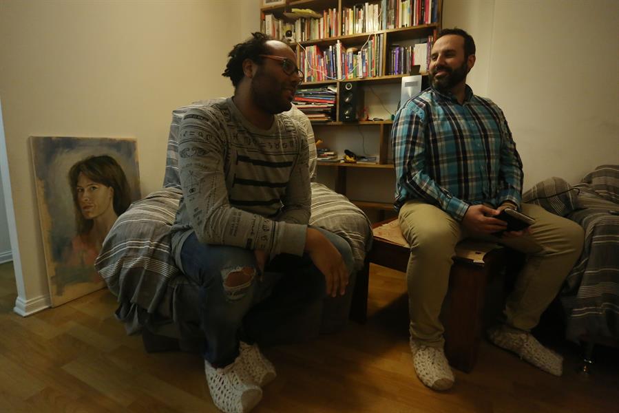 Rodolfo Morrison (i) y José Manuel Graus (d), matrimonio homosexual (2)