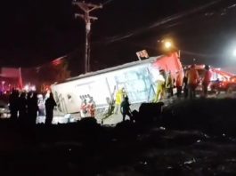 accidente de autobús
