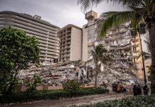 Aumentan a 5 los muertos por el derrumbe de un edificio de Miami-Dade derrumbe de edificio en Florida