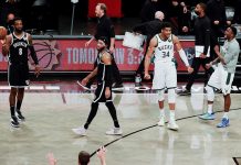 111-115. Antetokounmpo y Bucks eliminan a los Nets los Nets