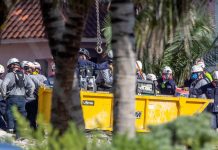 Dos muertos más en el derrumbe, incluida la hija de 7 años de un bombero Derrumbe Miami 1