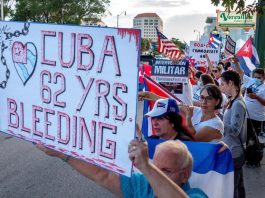 Exilio en Miami no cede en protestas y planea flotilla a Cuba el viernes Exilio en Miami