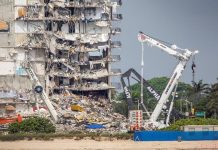 Finaliza tarea de recuperación de cuerpos en derrumbe de edificio en Miami derrumbe