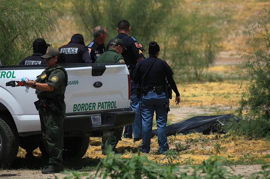 Hallan un migrante muerto al borde del río (2)