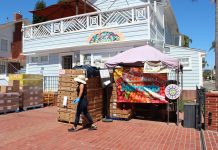 California podría ofrecer cupones de alimentos a inmigrantes indocumentados Julie Bautista, quien dirige el banco de alimentos en el Mercado El Sol