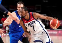 Durant, sobre su récord de anotación: "Es raro para mí, pero es especial" Kevin Durant