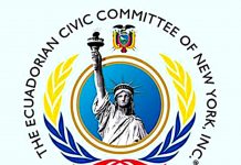 LOGO DEL COMITE CIVICO ECUATORIANO DE NY.