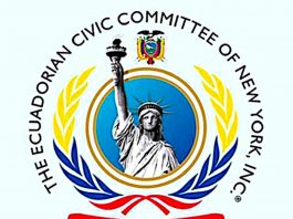 LOGO DEL COMITE CIVICO ECUATORIANO DE NY.