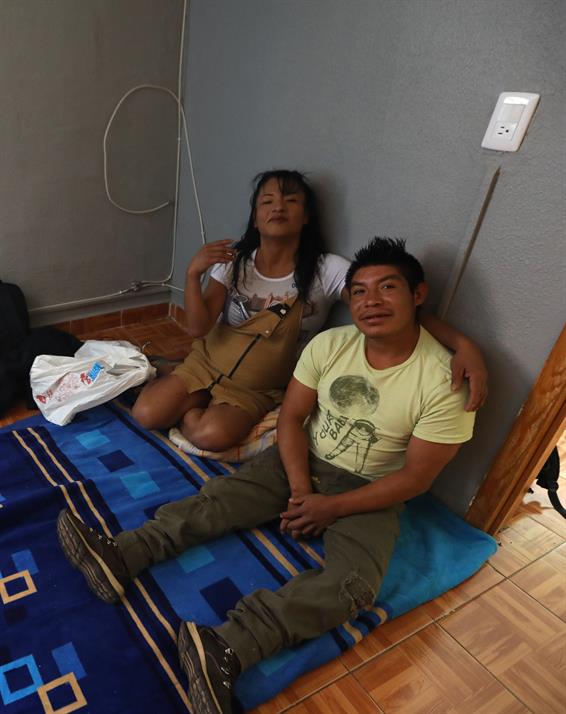 apartamento de refugiados