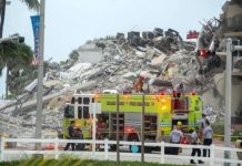 derrumbe de edificio