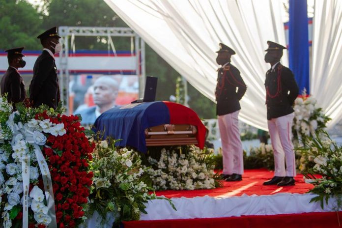 velatorio del asesinado presidente de Haití Jovenel Moise (2)