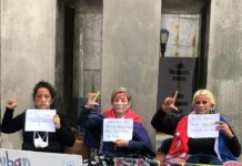 Cubanas en huelga de hambre ante la ONU exigen atender situación en la isla Cubanas en huelga