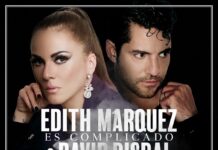 Artista Edith Márquez lanza colaboración con David Bisbal Edith Márquez y David Bisbal