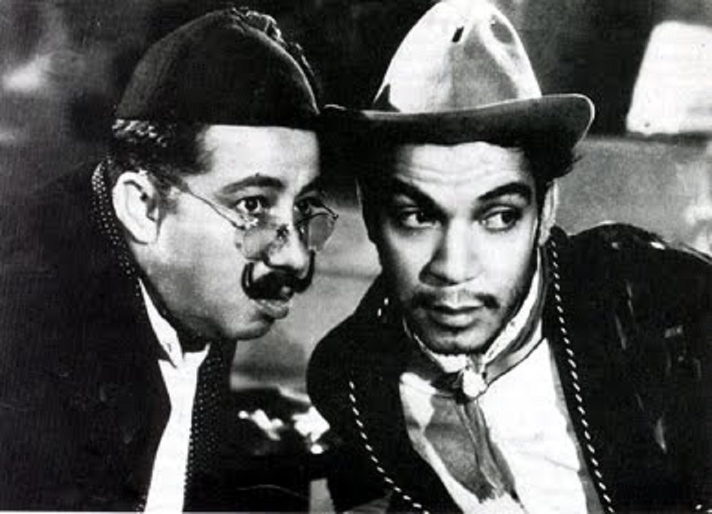 Joaquín Pardavé y Mario Moreno Cantínflas, en Ahí está el detalle, 1940.