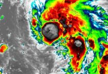 La tormenta Ida