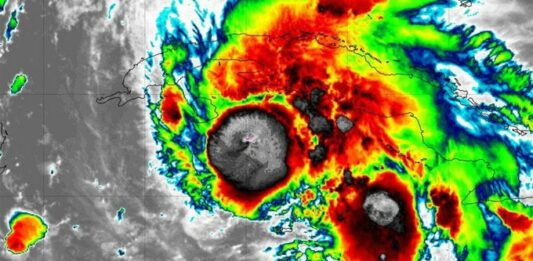 La tormenta Ida
