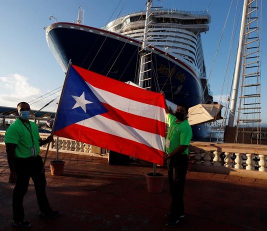 Puerto Rico recibe su primer crucero desde el inicio de la pandemia Mardi Gras