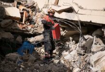 Los topos mexicanos buscan a supervivientes del sismo de Haití con un escáner